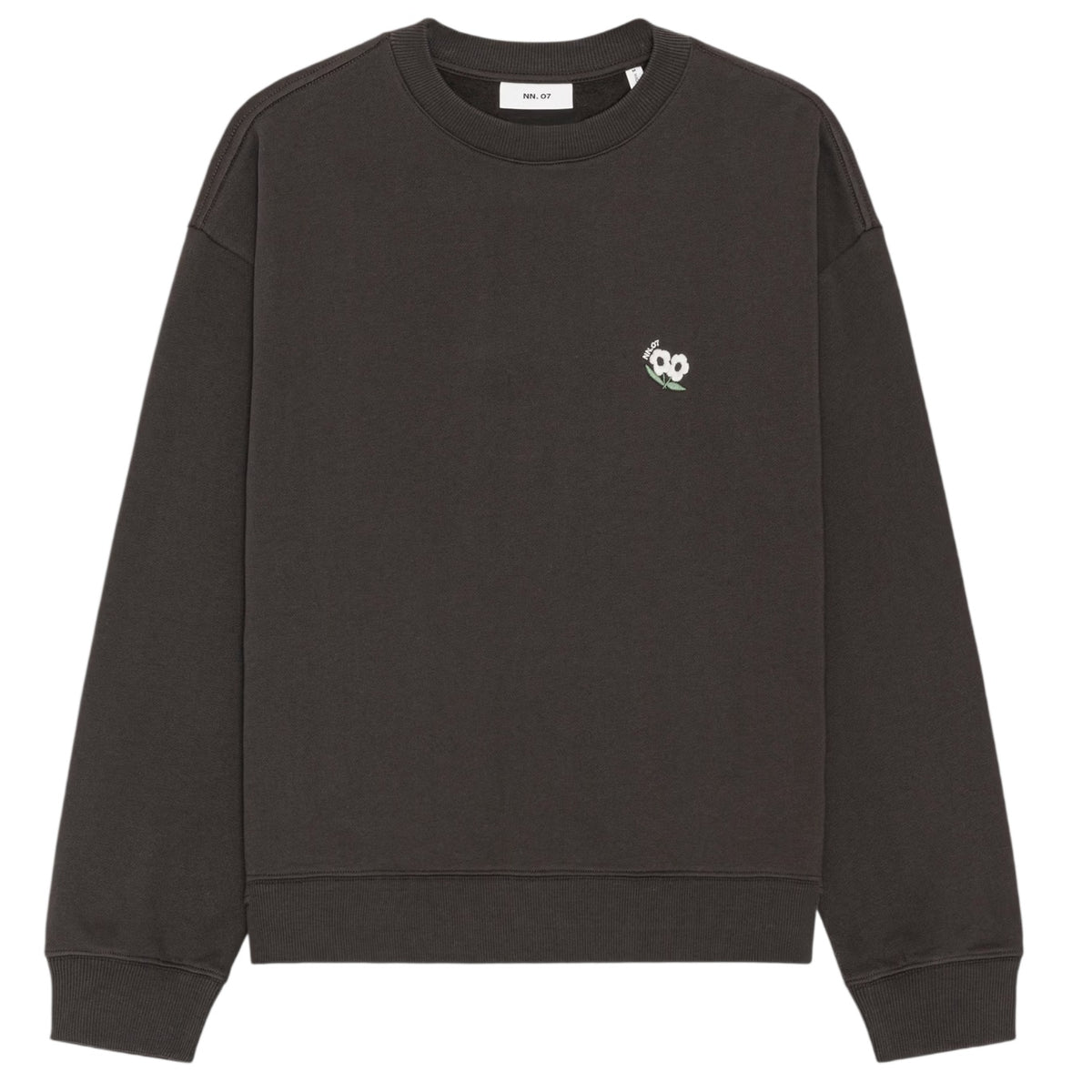 NN.07 David EMB Pullover Braun