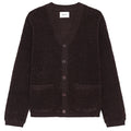 NN.07 Fleece-Cardigan Braun