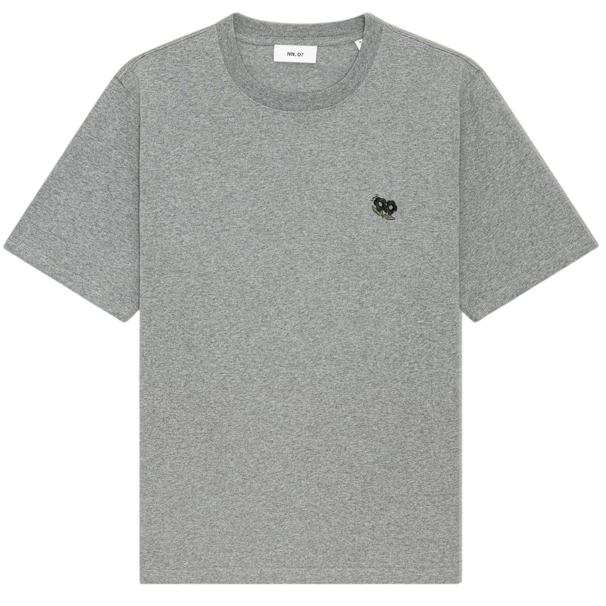 NN.07 Jett Embro T-shirt Grau