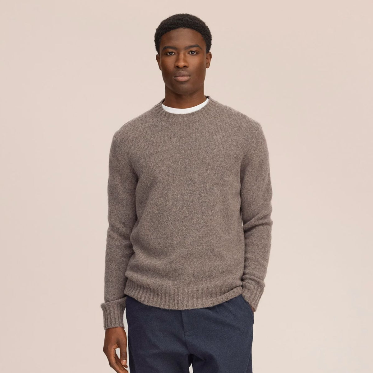 NN.07 Lee Knit Pullover Braun