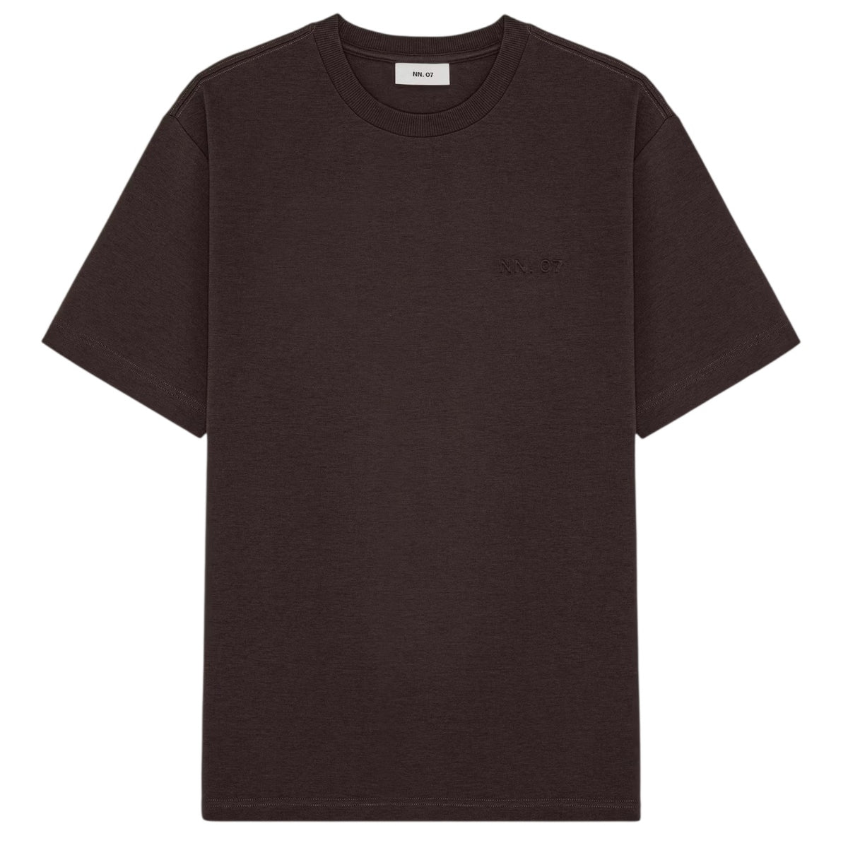 NN.07 Nat Logo T-shirt Braun