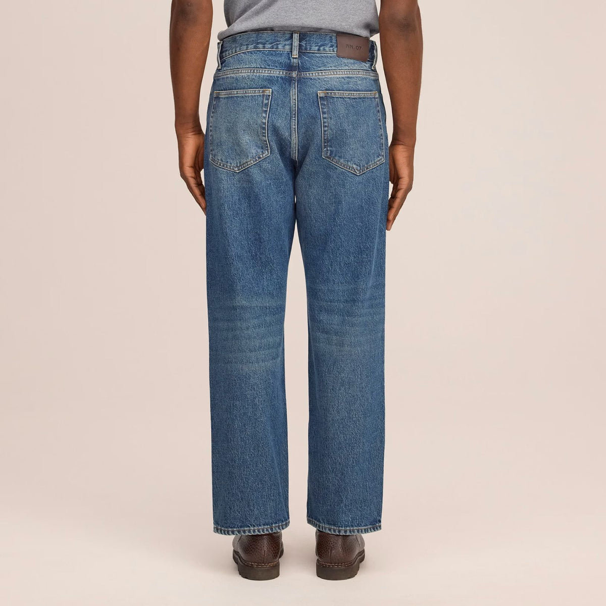NN.07 Otis Straight Leg Jeans Blau