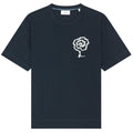 NN.07 Pedro EMB T-shirt Marine