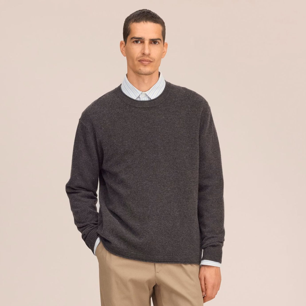 NN.07 Sammy Pullover Anthrazit