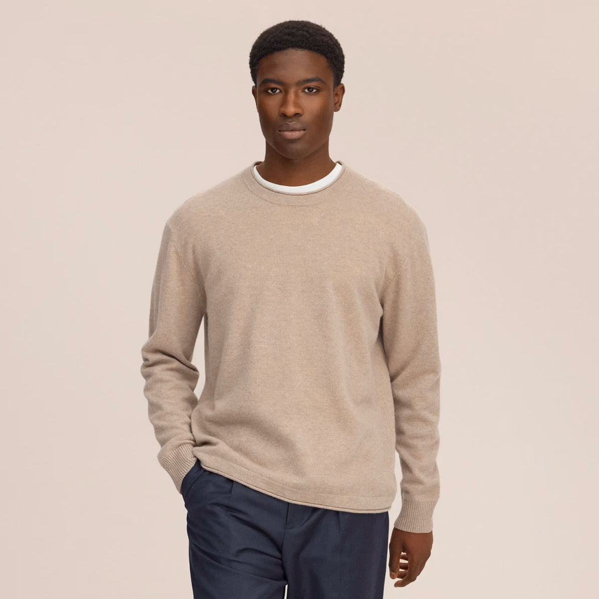 NN.07 Sammy Pullover Beige