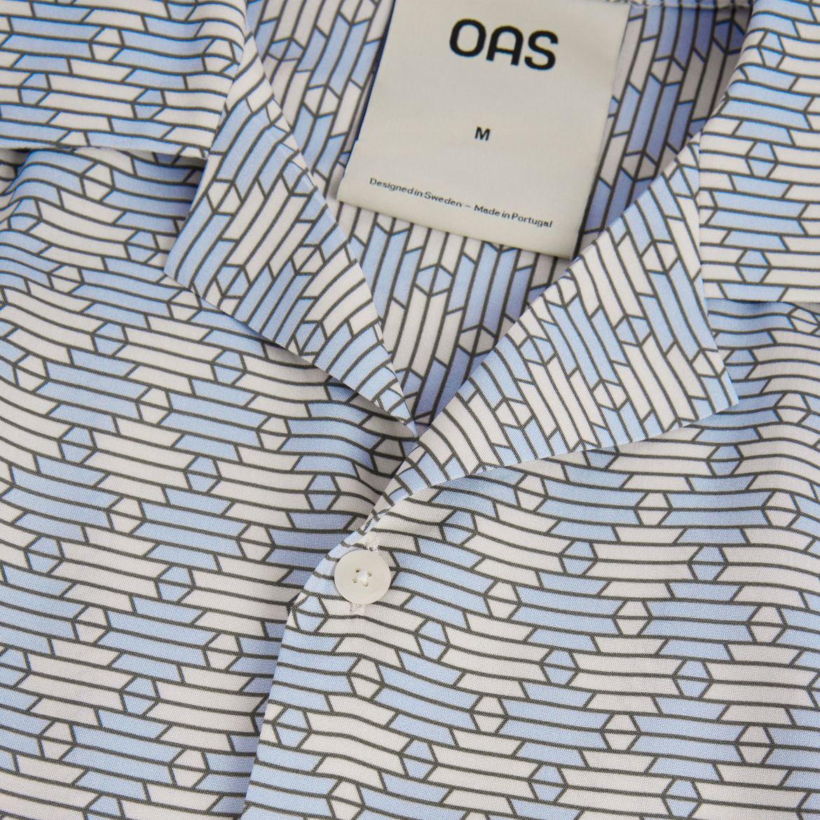 OAS Forti Brillo Overhemd Licht Blauw