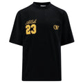 Off-White 23 Logo Skate T-shirt Zwart