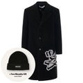 Off-White Graffiti Wool Skate Jacke Schwarz