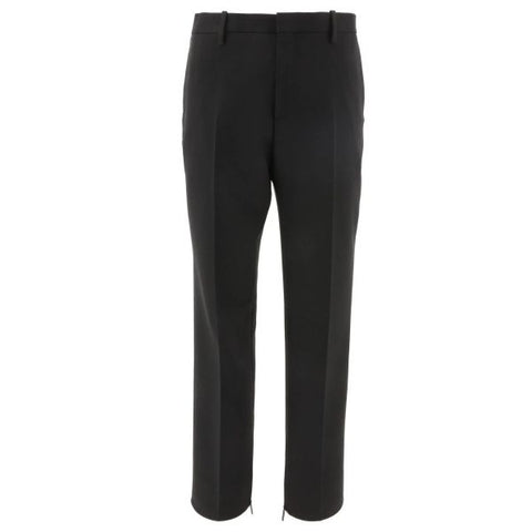 Off-White Techdrill Slim Zip Hose Schwarz