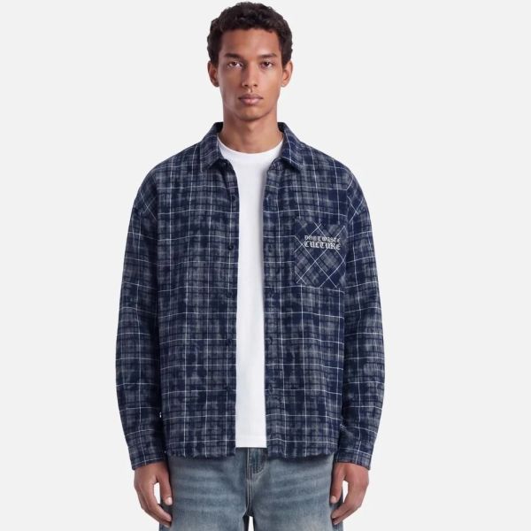Don’t Waste Culture Levi Hemd Blau
