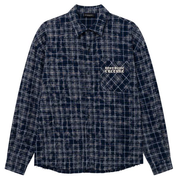 Don’t Waste Culture Levi Hemd Blau
