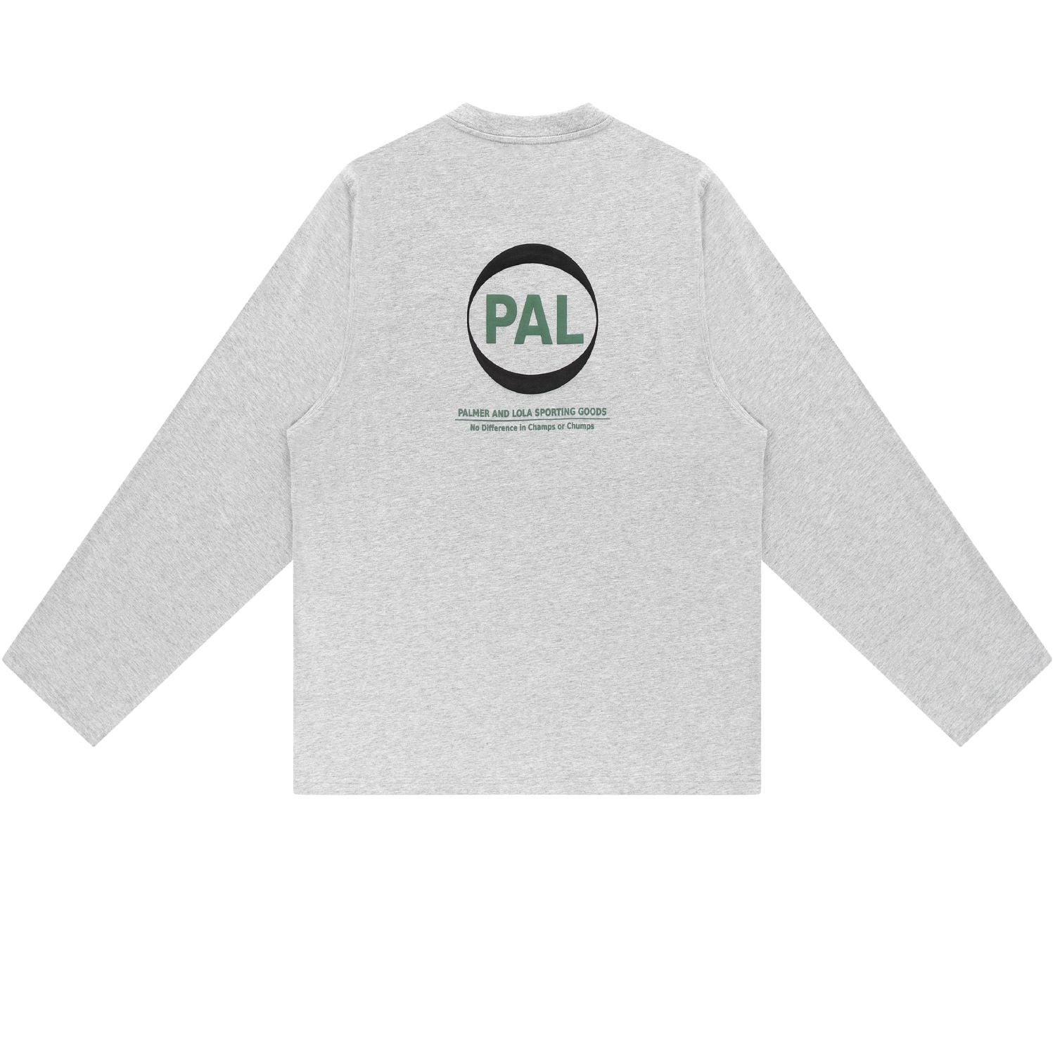 PAL Sporting Goods Pre-Game-Langarm-T-shirt Grau