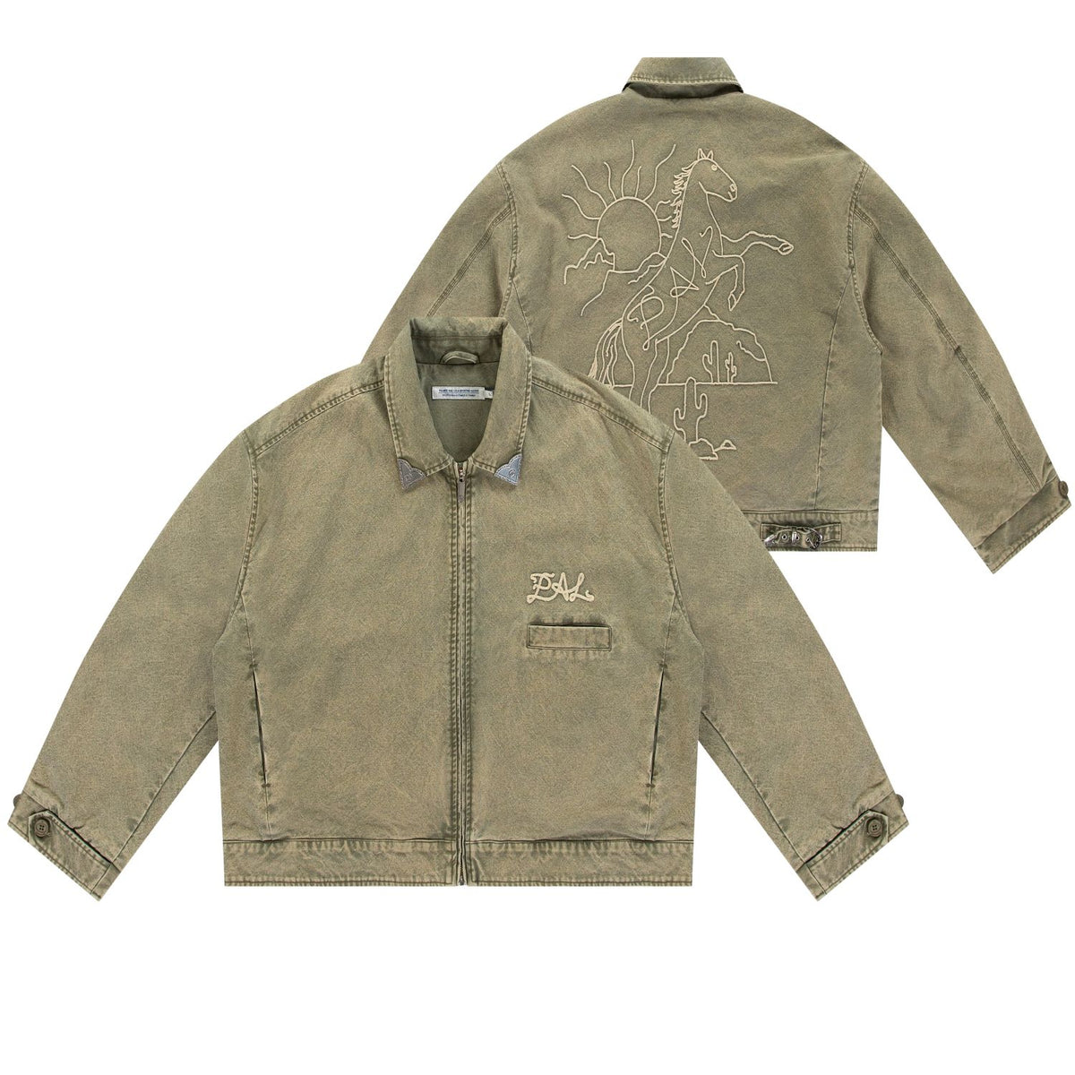 PAL Sporting Goods Gallop Washed Jack Hellgrün