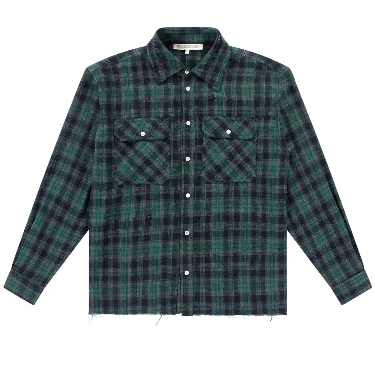 PAL Sporting Goods Late Night Sport Flanellhemd Navy/Dunkelgrün
