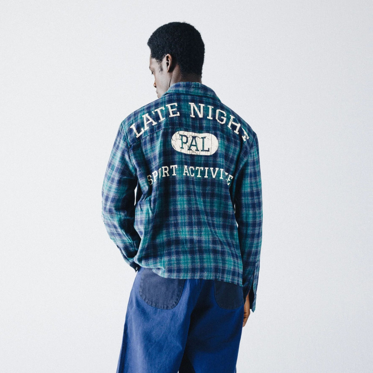 PAL Sporting Goods Late Night Sport Flanellhemd Navy/Dunkelgrün