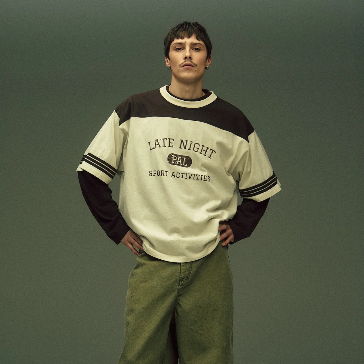 PAL Sporting Goods Late Night Sport T-shirt Offwhite