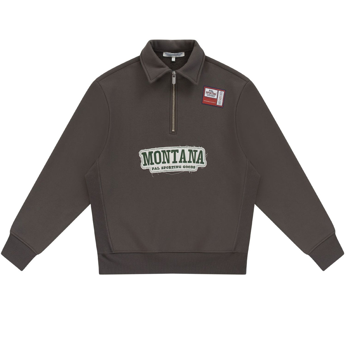 PAL Sporting Goods Montana Half-Zip Pullover Anthrazit