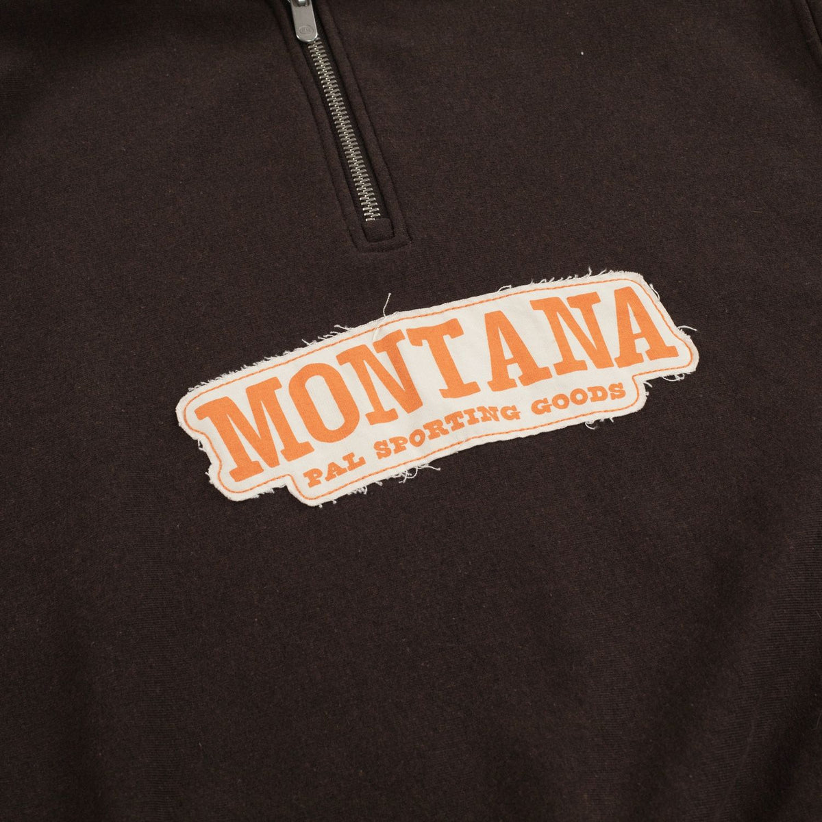 PAL Sporting Goods Montana Half-Zip Pullover Braun