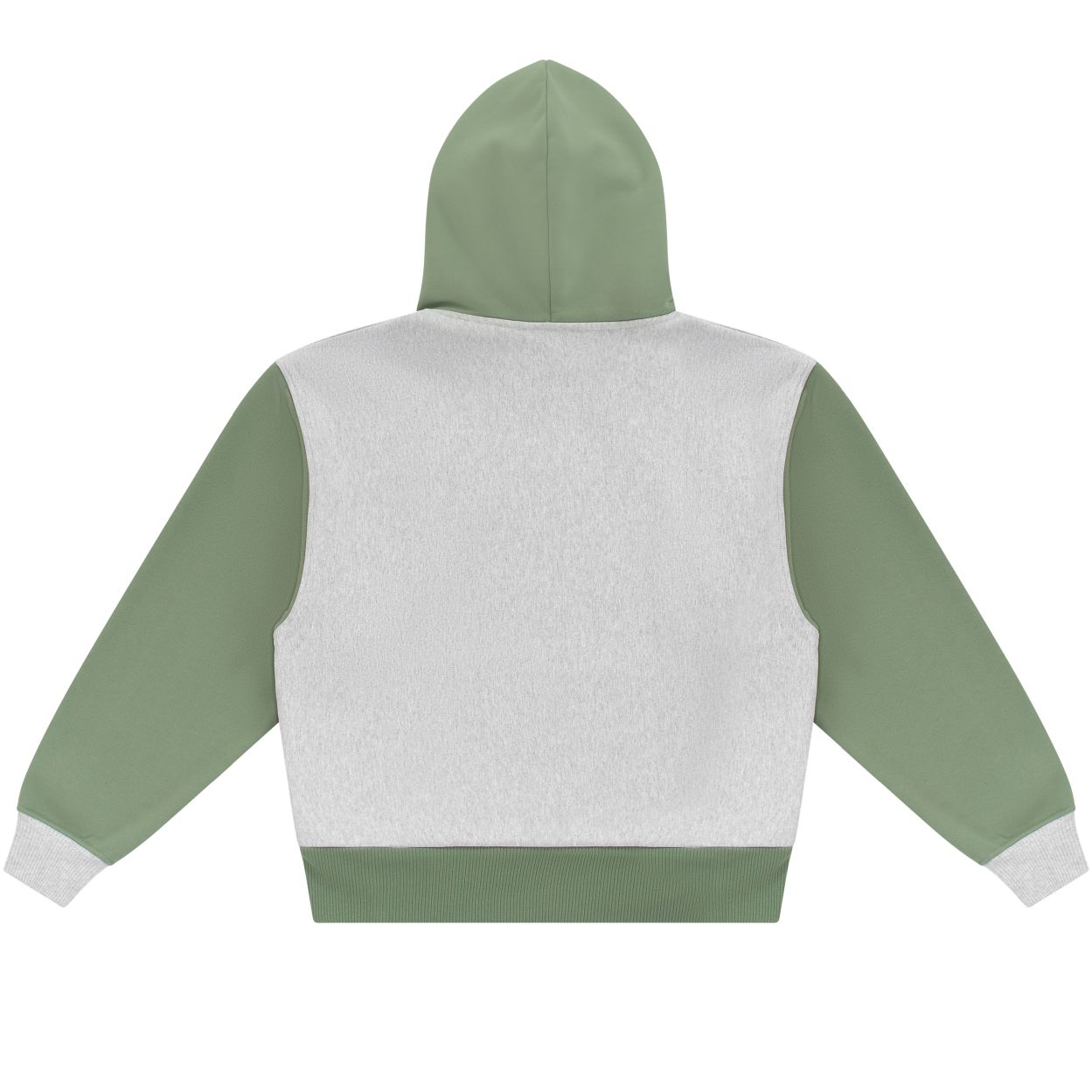 PAL Sporting Goods Pre-Game-Kapuzenpullover Grau/Grün