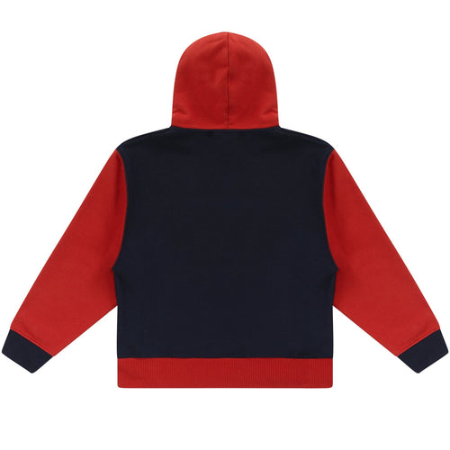 PAL Sporting Goods Pre-Game-Kapuzenpullover Marine/Rot