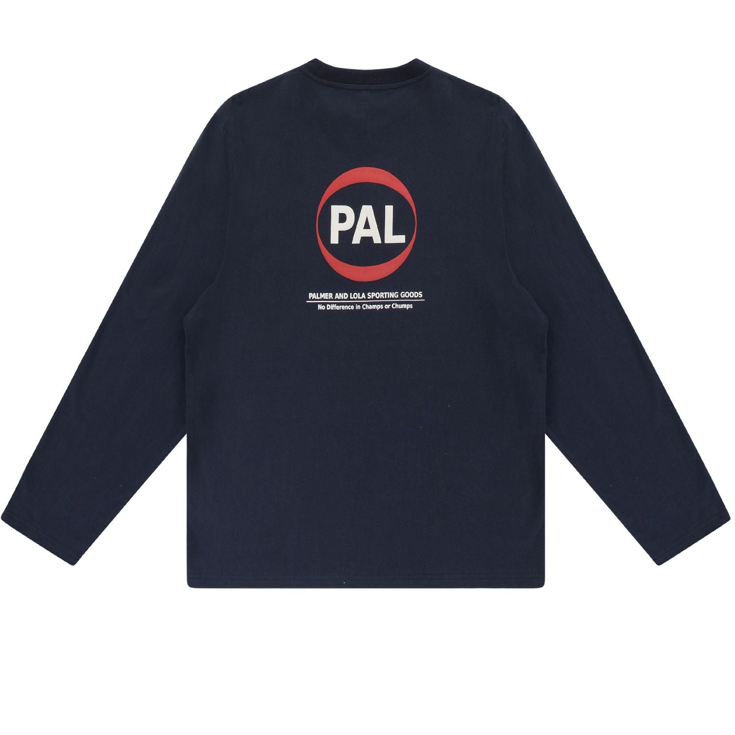 PAL Sporting Goods Pre-Game-Langarm-T-shirt Marine