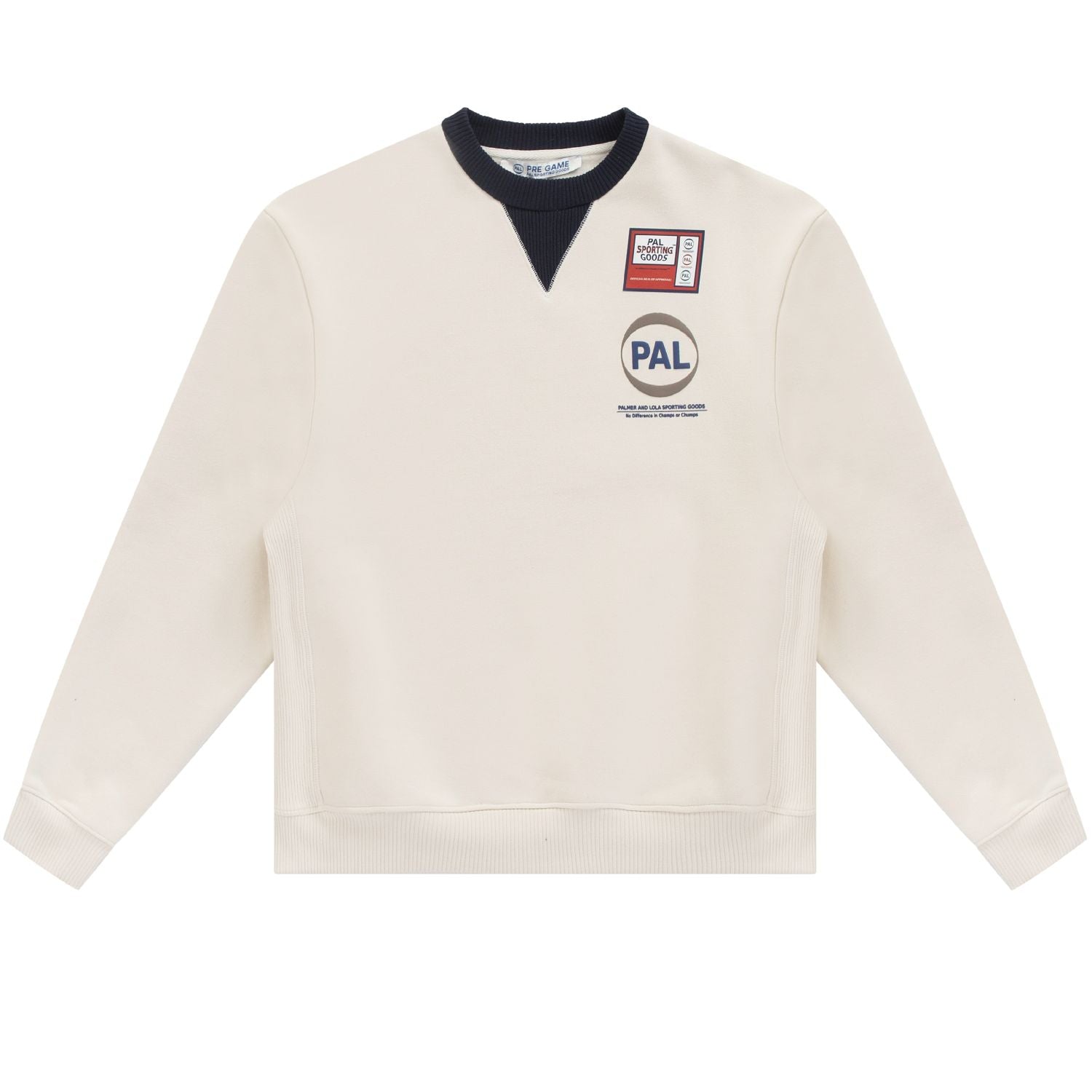 PAL Sporting Goods Pre-Game-Pullover Offwhite