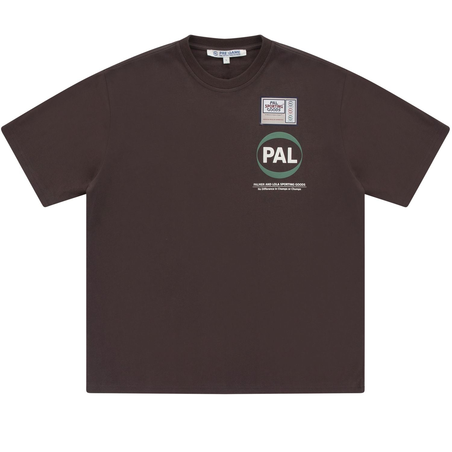 PAL Sporting Goods Pre Game T-shirt Braun