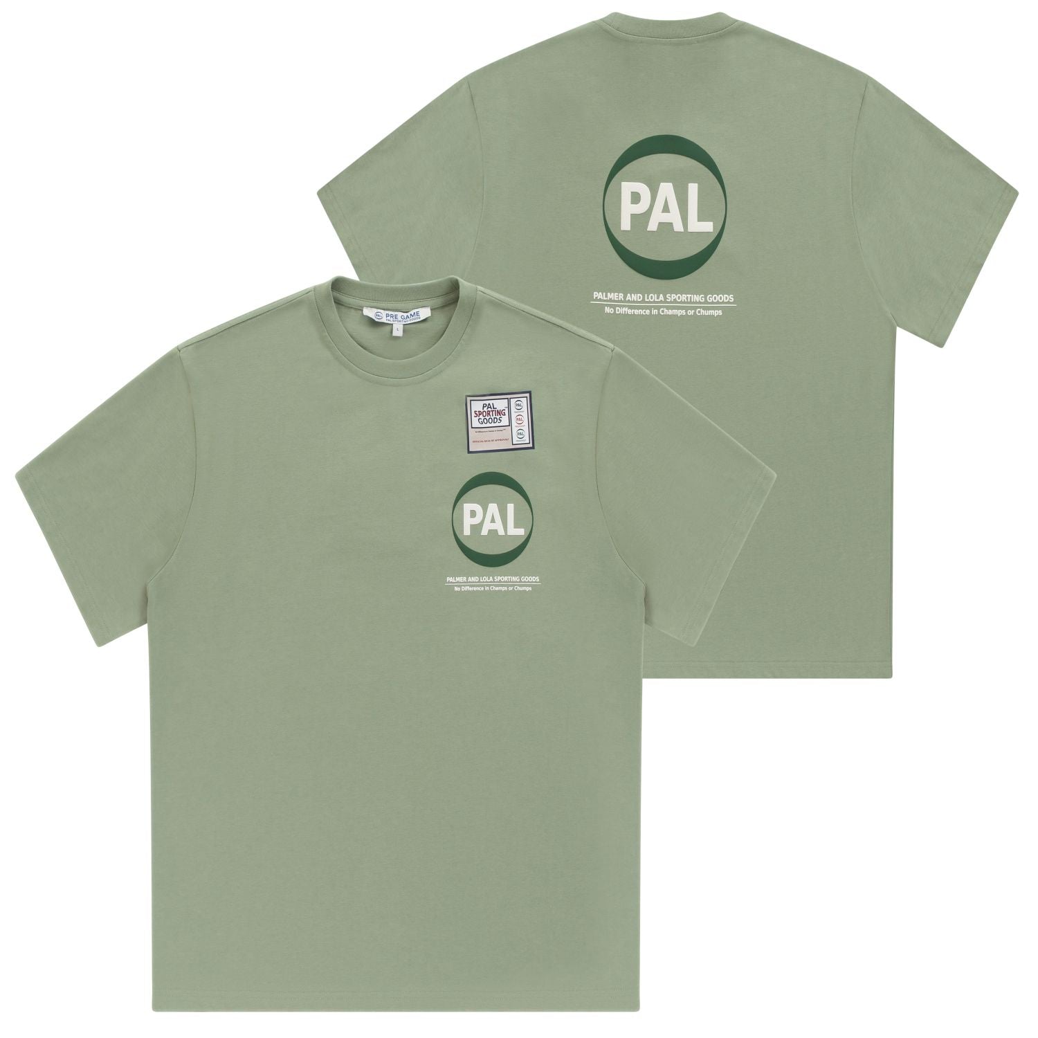 PAL Sporting Goods Pre-Game-T-shirt Grün