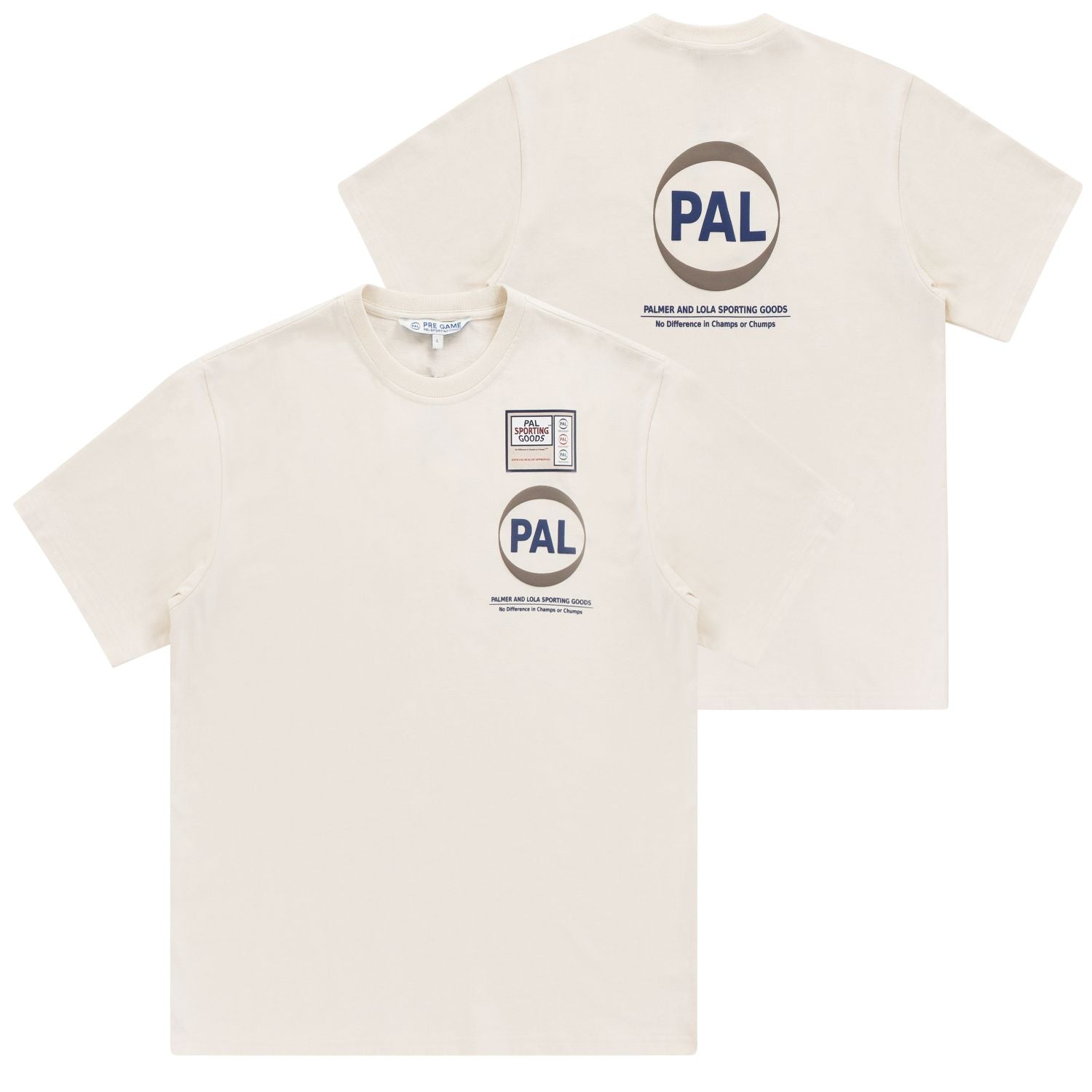 PAL Sporting Goods Pre-Game-T-shirt Offwhite