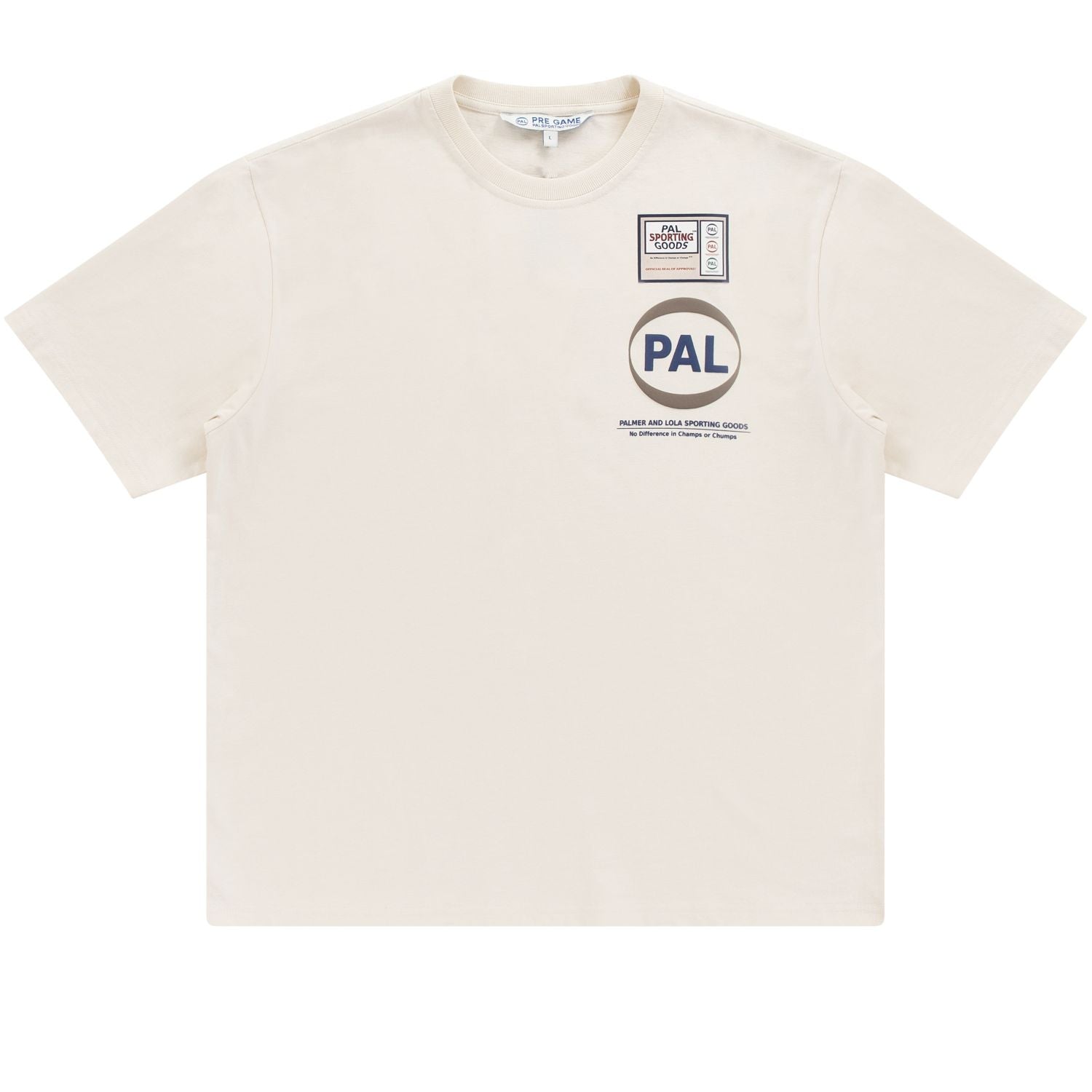 PAL Sporting Goods Pre-Game-T-shirt Offwhite