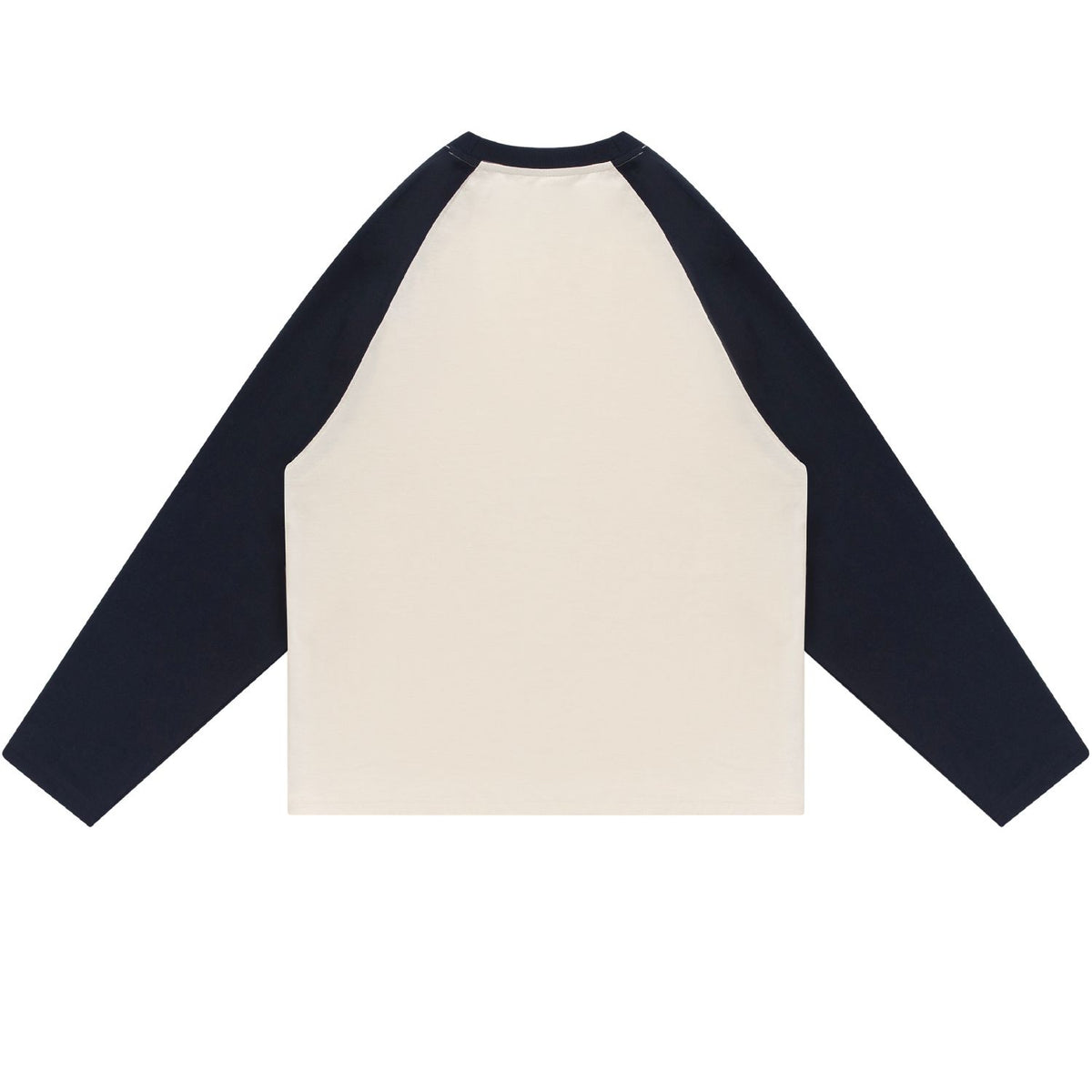 PAL Sporting Goods Skedaddle Raglan-Langarm-T-shirt Offwhite/Marine