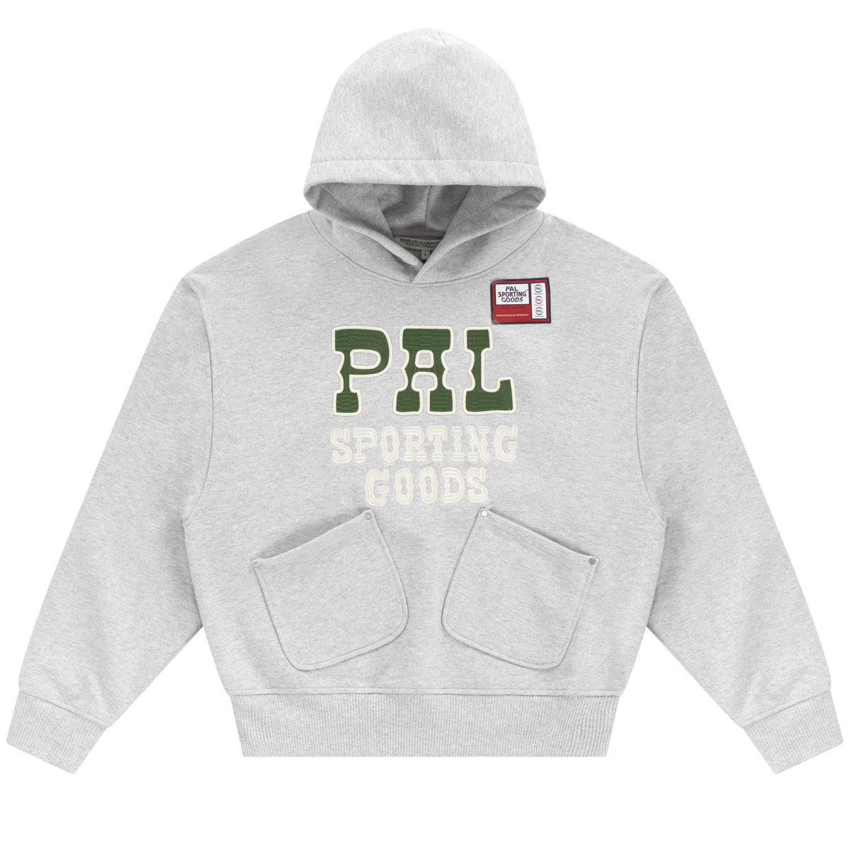 PAL Sporting Goods Tennessee Pocket Kapuzenpullover Grau