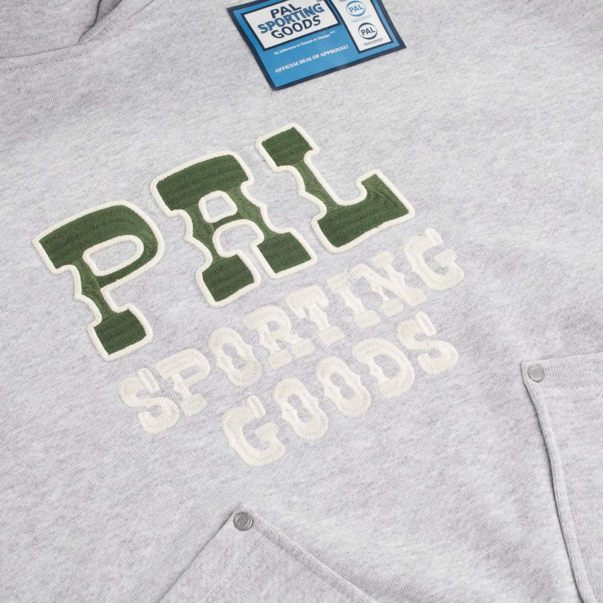 PAL Sporting Goods Tennessee Pocket Kapuzenpullover Grau