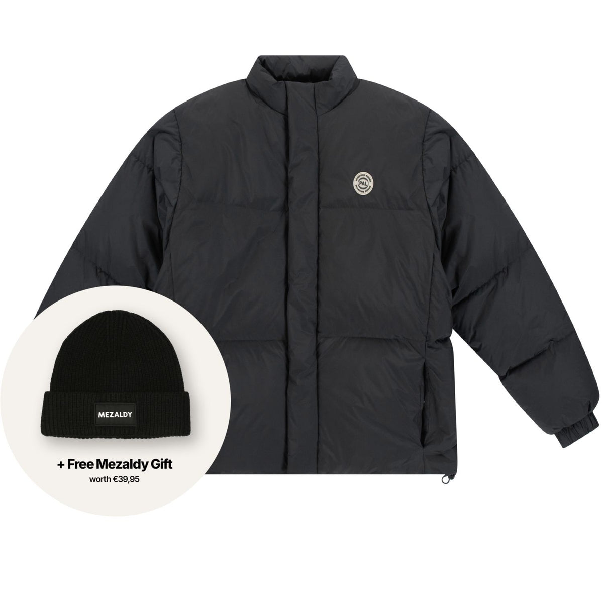 PAL Sporting Goods The Brando Puffer Schwarz
