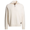 Parajumpers Caldonazzo Knitted Half-Zip Pullover Offwhite