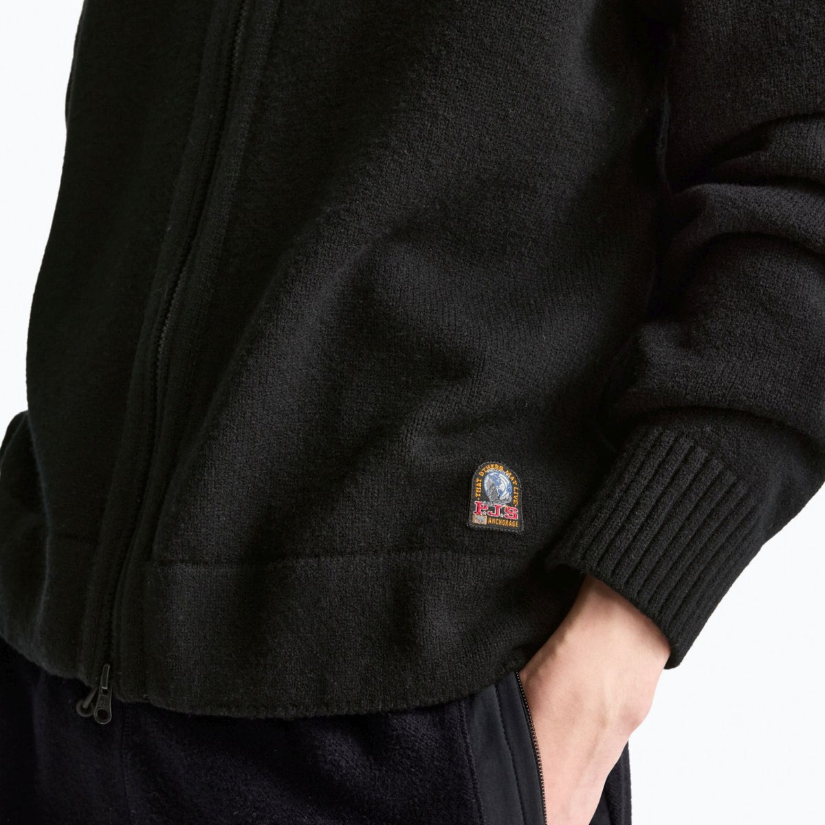 Parajumpers Levico Knitted Weste Schwarz