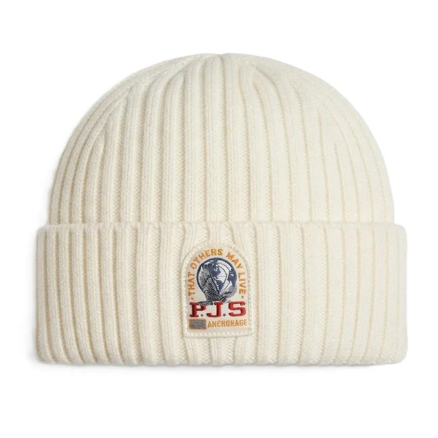 Parajumpers Matio Knitted Mütze Offwhite