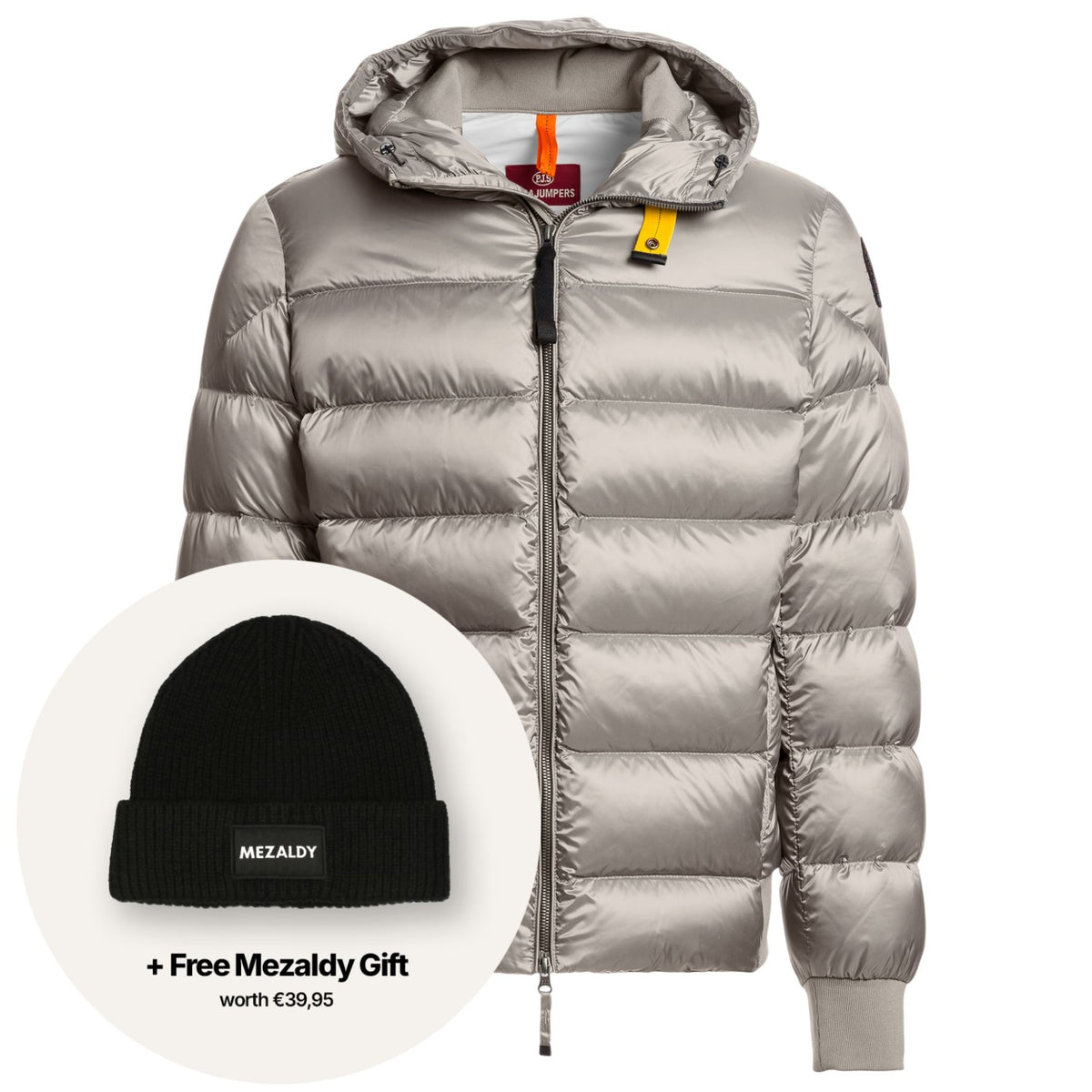 Parajumpers Pharrell Puffer Hellgrau