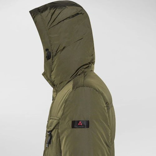 Peuterey Aiptek Fur Parka Donker Groen