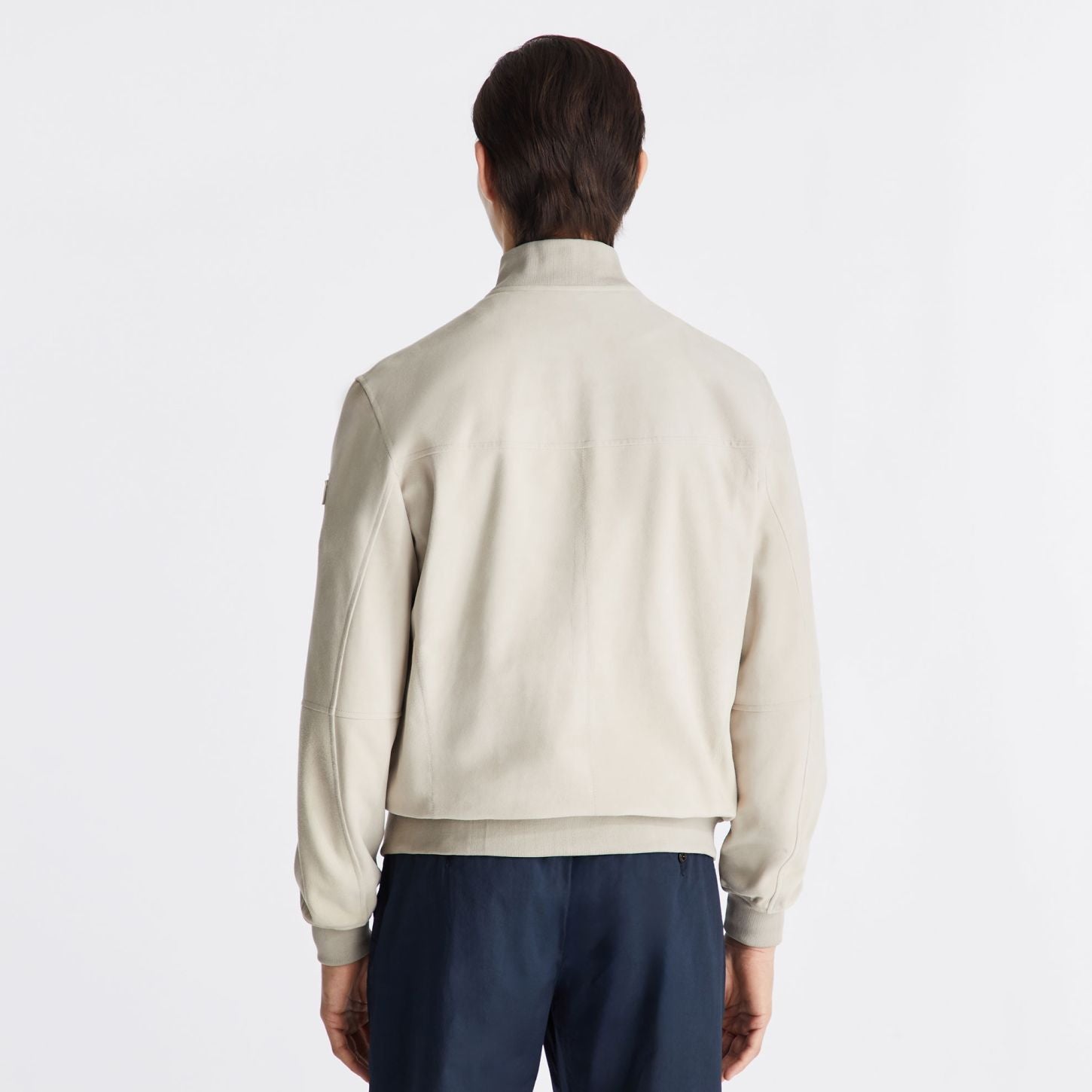 Peuterey Sands Suede Jas Off White