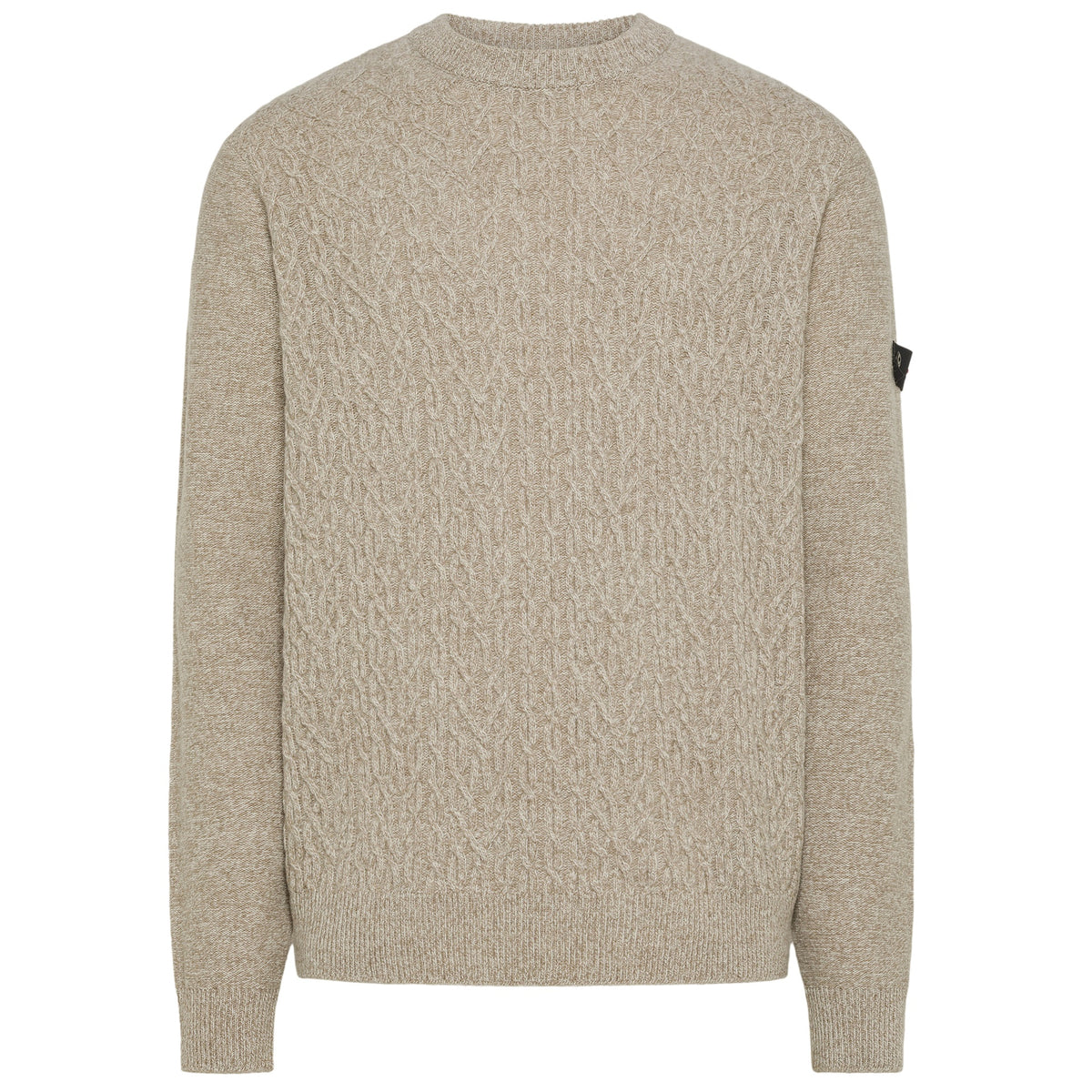 Peuterey Alcione GRS Cable Knit Pullover Beige