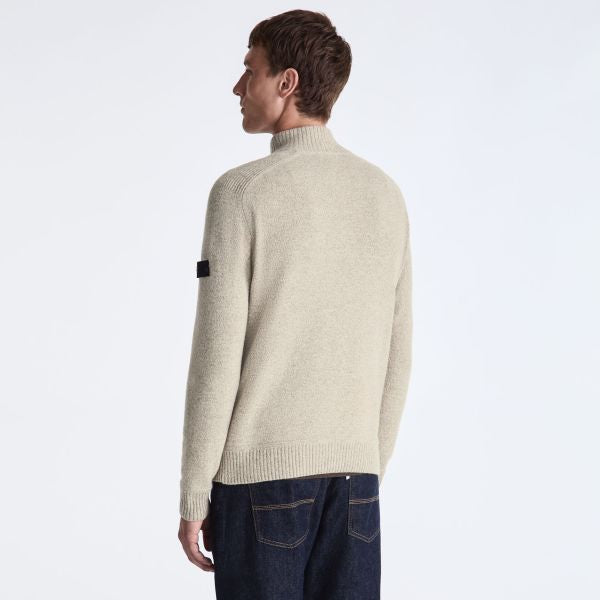 Peuterey Braille Zipped Pullover Beige