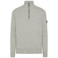 Peuterey Braille Zipped Pullover Grau