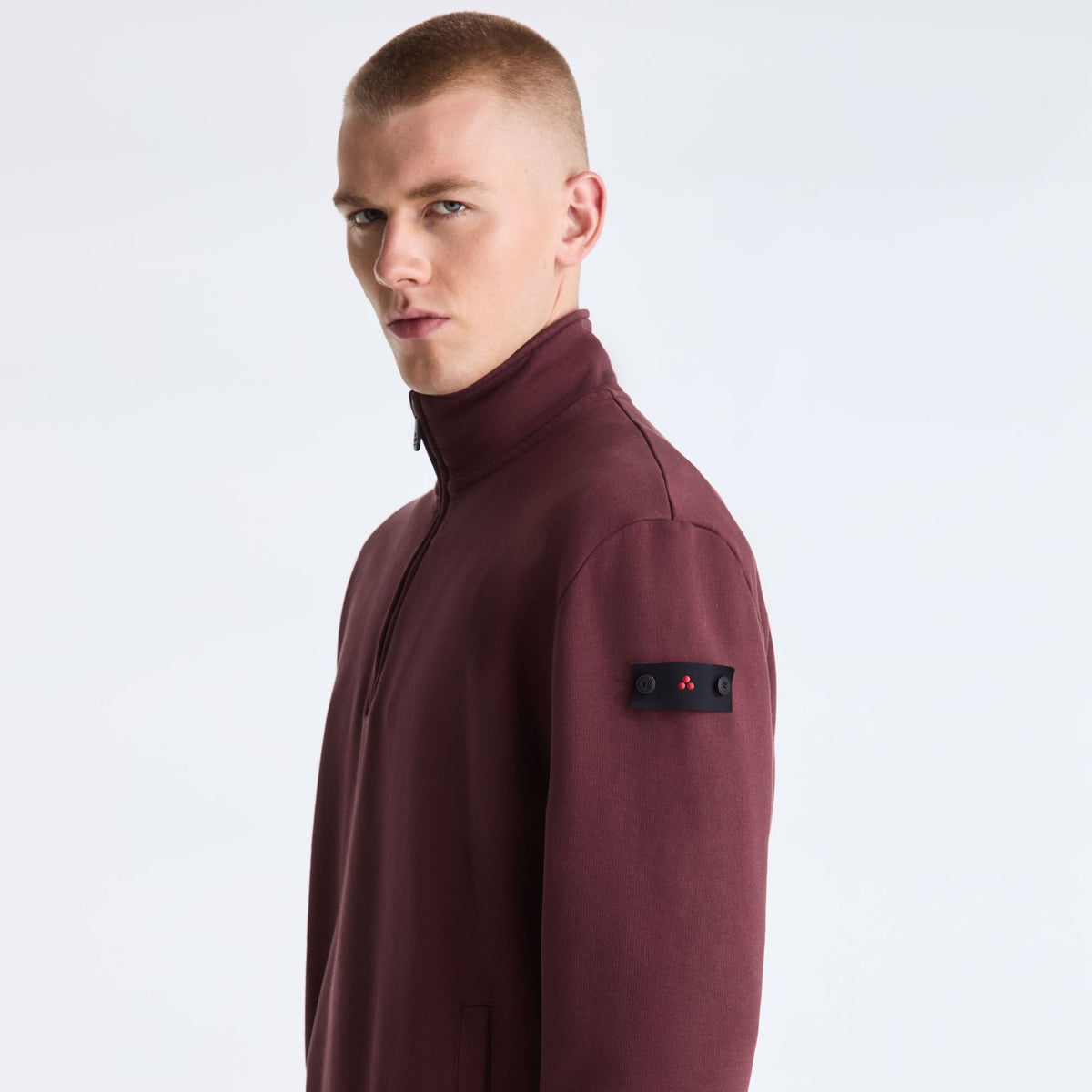 Peuterey Dory Half-Zip Pullover Bordeaux
