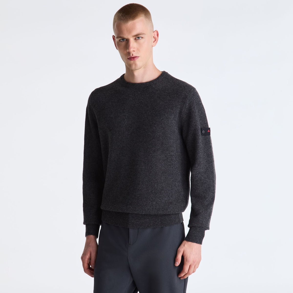 Peuterey Gediz Wool Blend Pullover Anthrazit