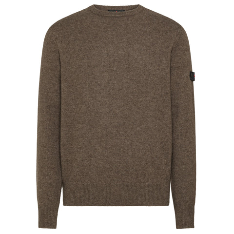 Peuterey Gediz Wool Blend Pullover Braun