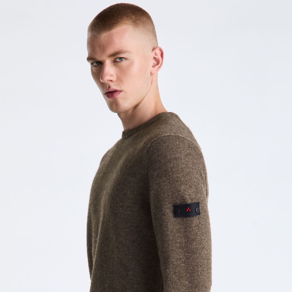 Peuterey Gediz Wool Blend Pullover Braun