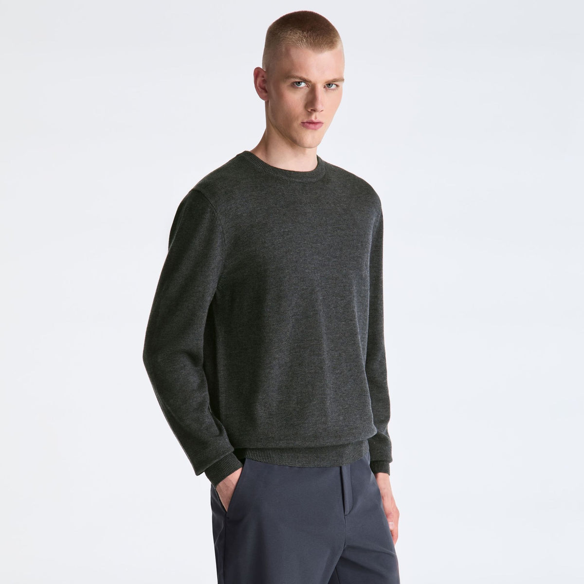 Peuterey Marlon Strickpullover Anthrazit