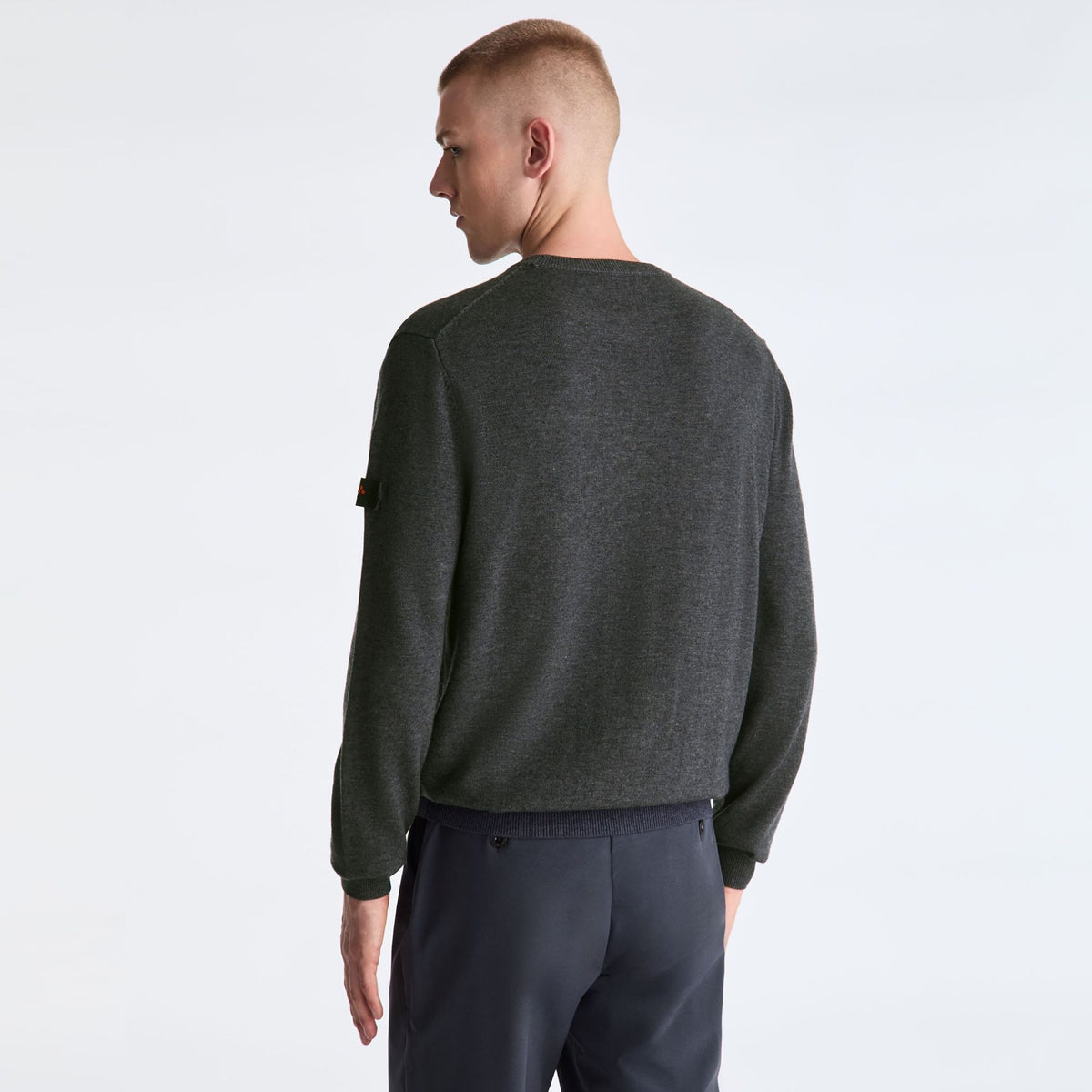 Peuterey Marlon Strickpullover Anthrazit