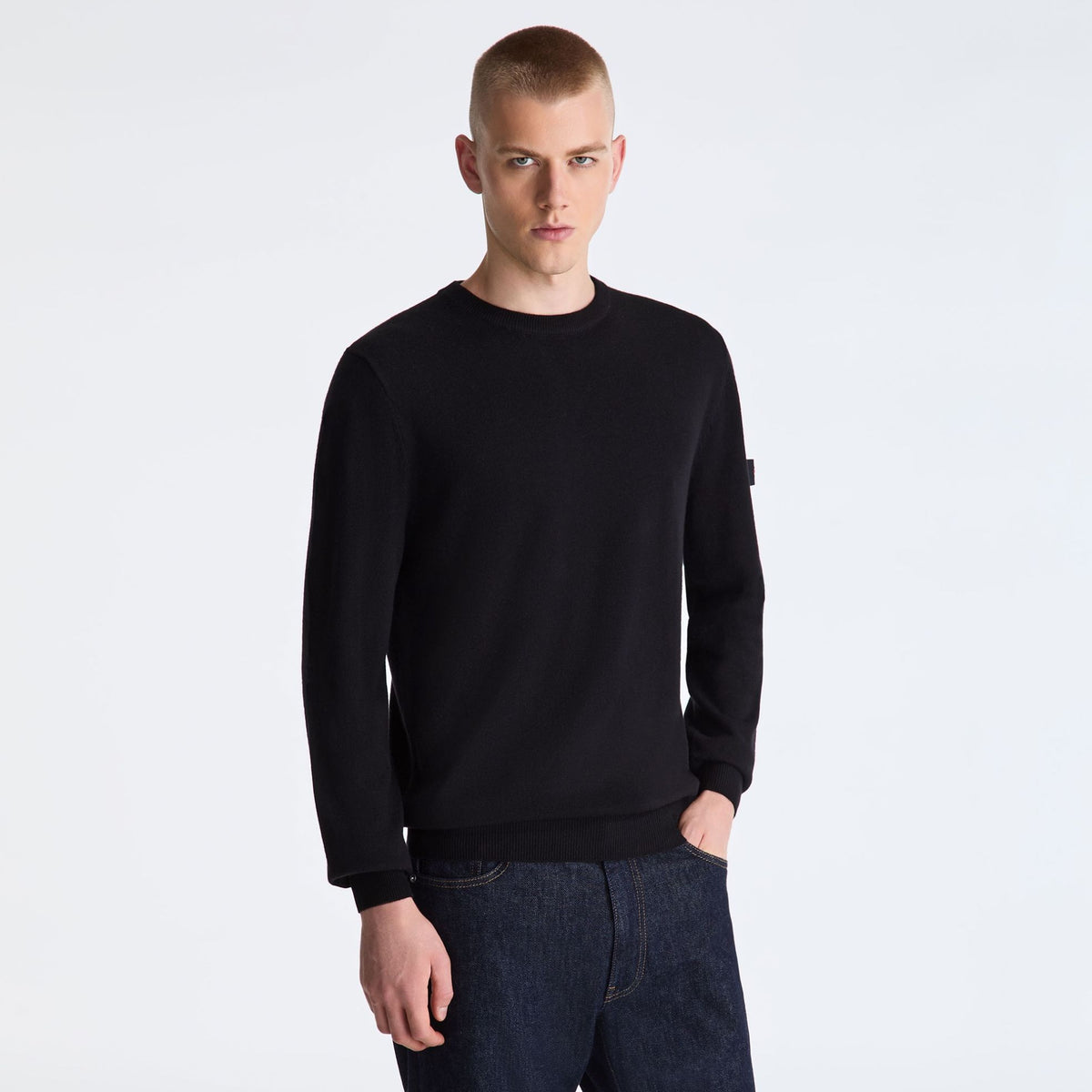 Peuterey Marlon Strickpullover Schwarz